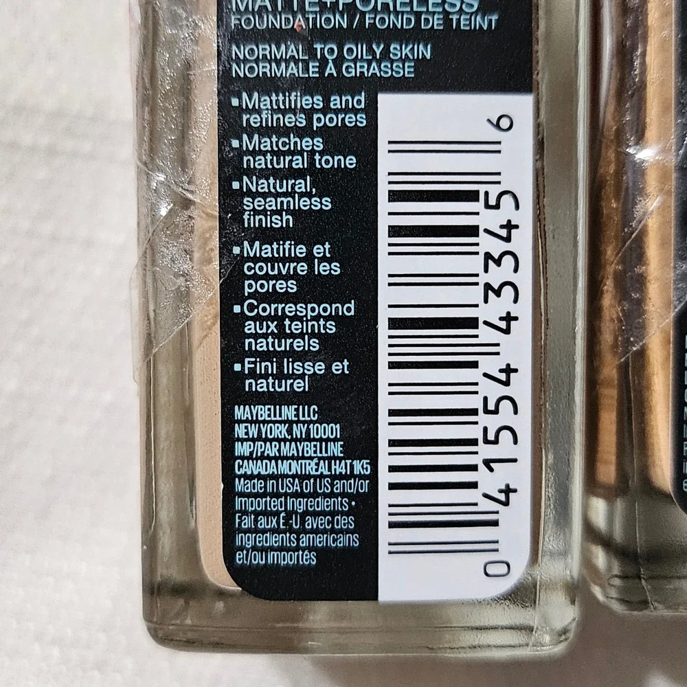 Maybelline bottles are